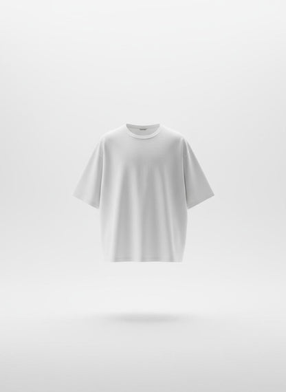 White Boxy T-Shirt for Men