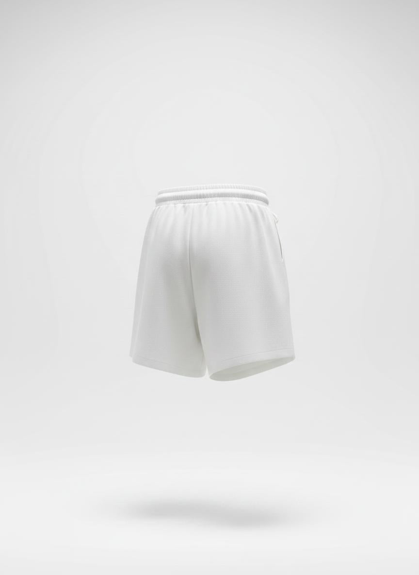 White Relaxed Short for Women