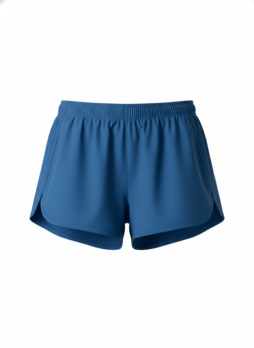 Blue Running Style Short for Women