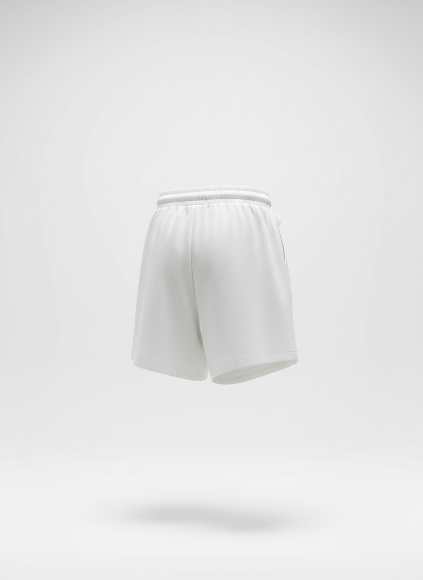 White Relaxed Short for Women