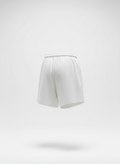 White Relaxed Short for Women